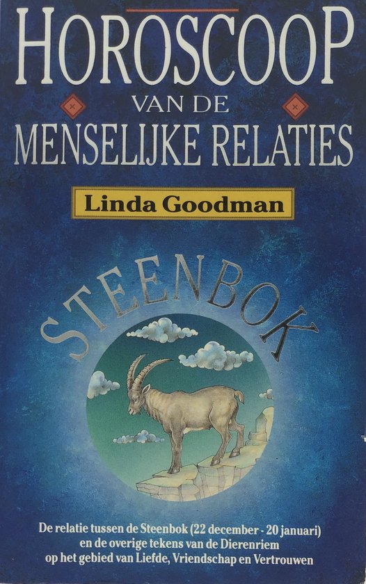 Horoscoop Van De Menselijke Relaties - Steenbok - Linda Goodman