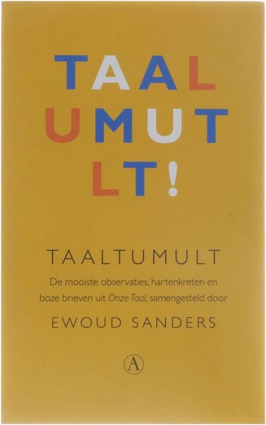 Taaltumult - Sanders