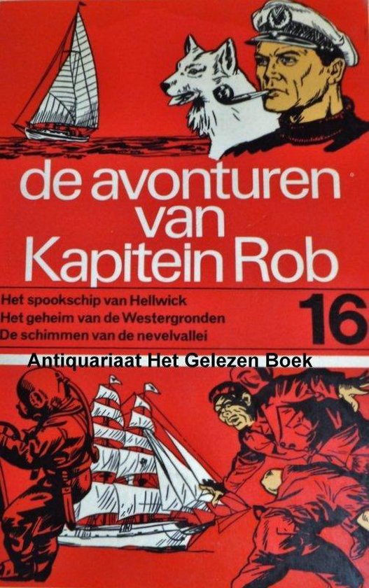 16 Avonturen van kapitein rob - Pieter Kuhn