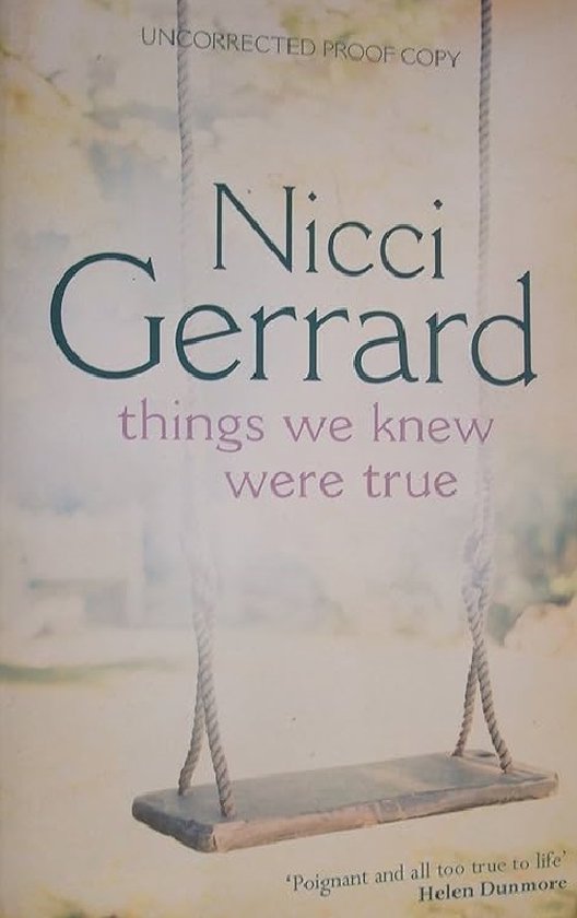 Things We Knew Were True - Nicci Gerrard, Nicci French
