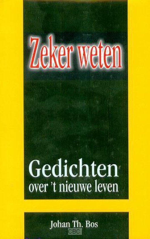 Zeker weten - Bos, J.