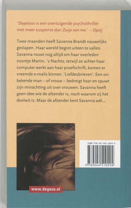 Slapeloos - Barbara Voors