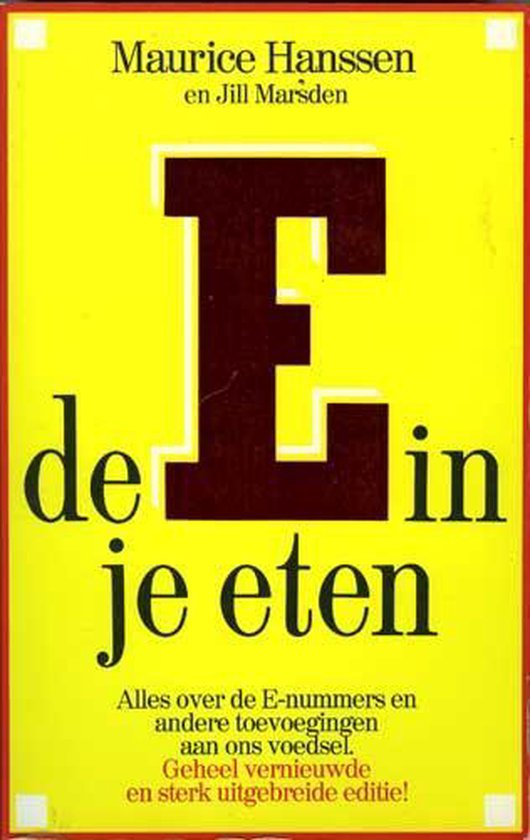 E IN JE ETEN - Hanssen, Jill Marsden