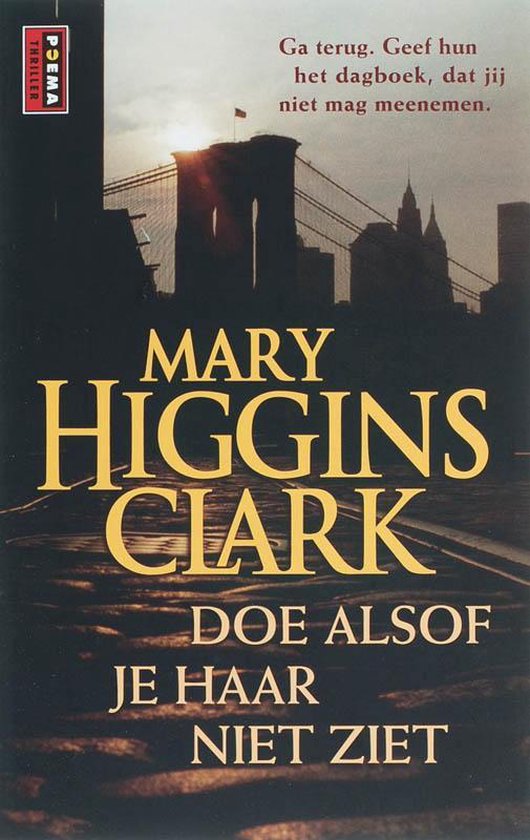 Doe Alsof Je Haar Niet Ziet - Mary Higgins Clark