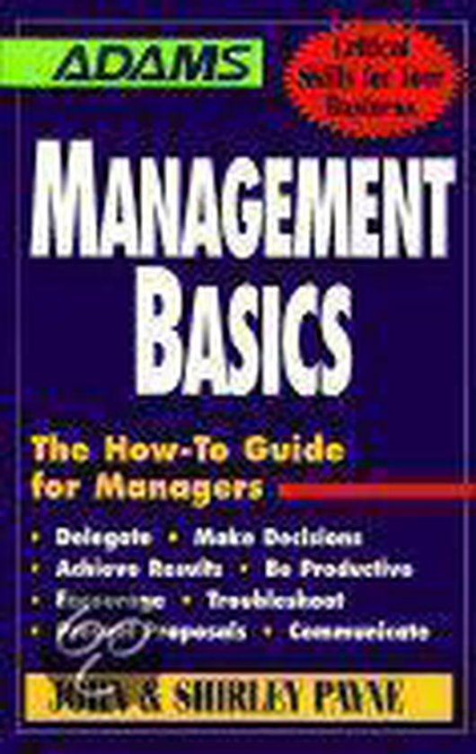 Management Basics - John Payne, Shirley Payne