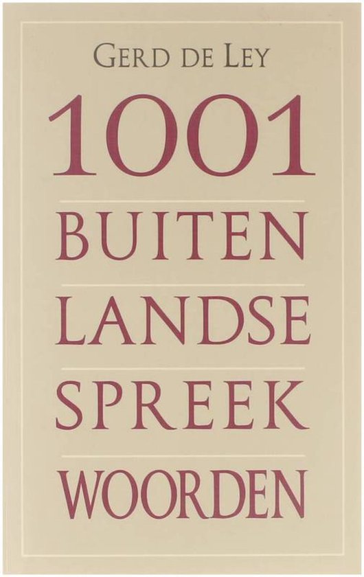 1001Buitenlandse spreekwoorden - Gerd deLey