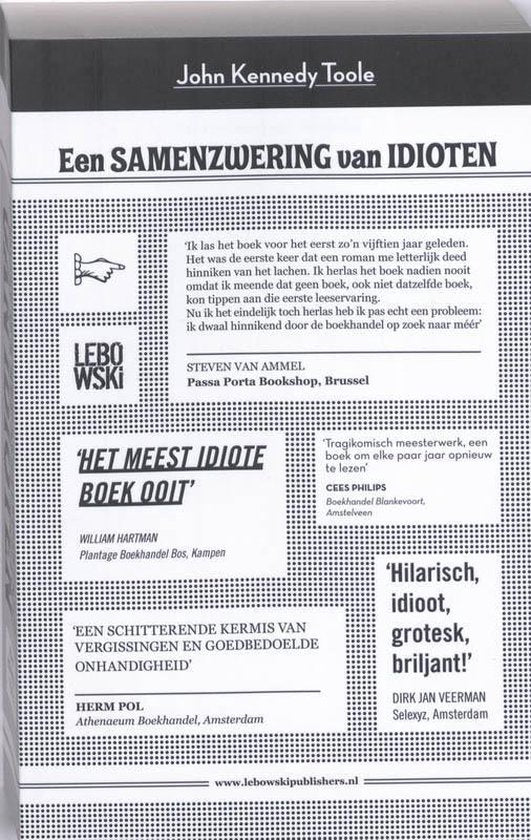 Een Samenzwering Van Idioten - John Kennedy Toole, John Kenneth Galbraith