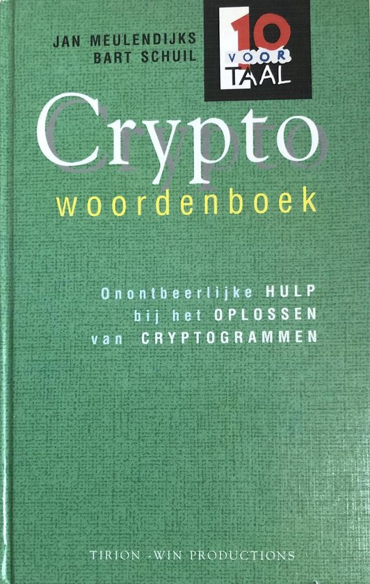 Cryptowoordenboek - Meulendijks, Marion Meyer