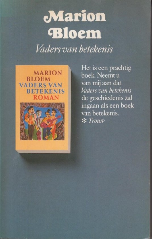 VADERS VAN BETEKENIS - Marion Bloem