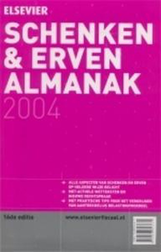 Elsevier Schenken & Erven Almanak