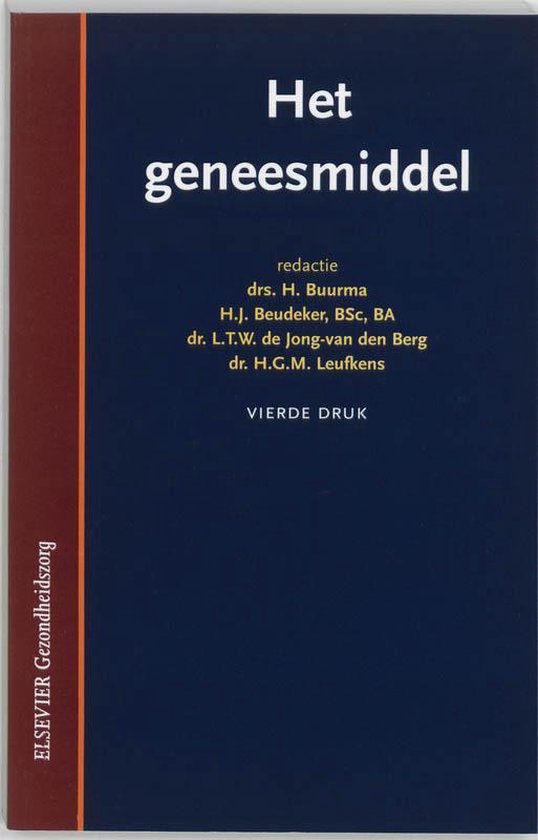 Het geneesmiddel - H. Buurma