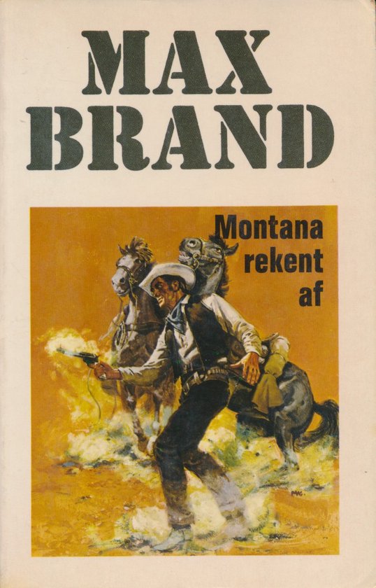 Montana rekent af - Max Brand