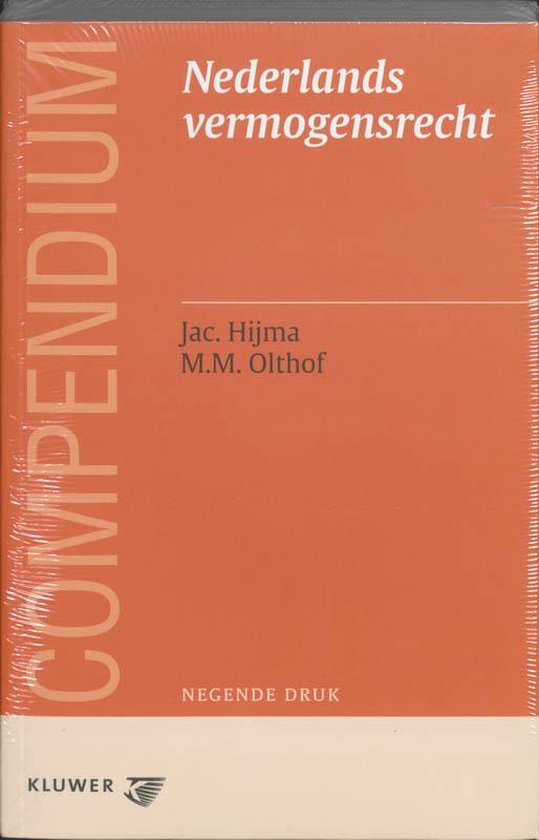Compendium van het Nederlands vermogensrecht - J. Hijma, M.M. Olthof