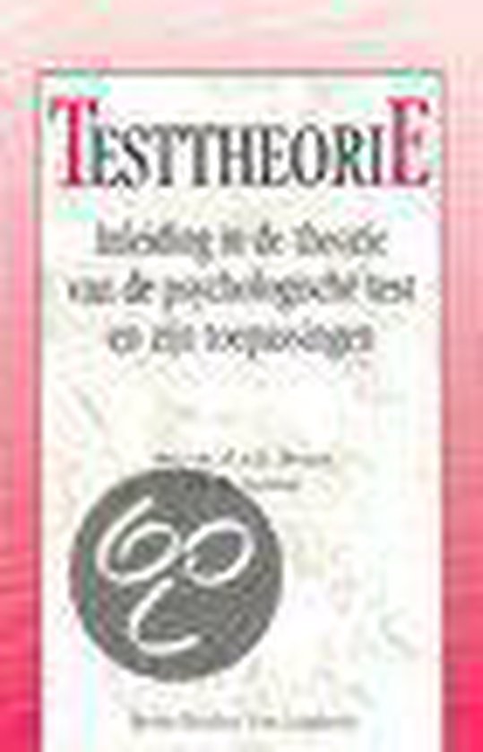 Testtheorie - P.J.D. Drenth, K. Sijtsma