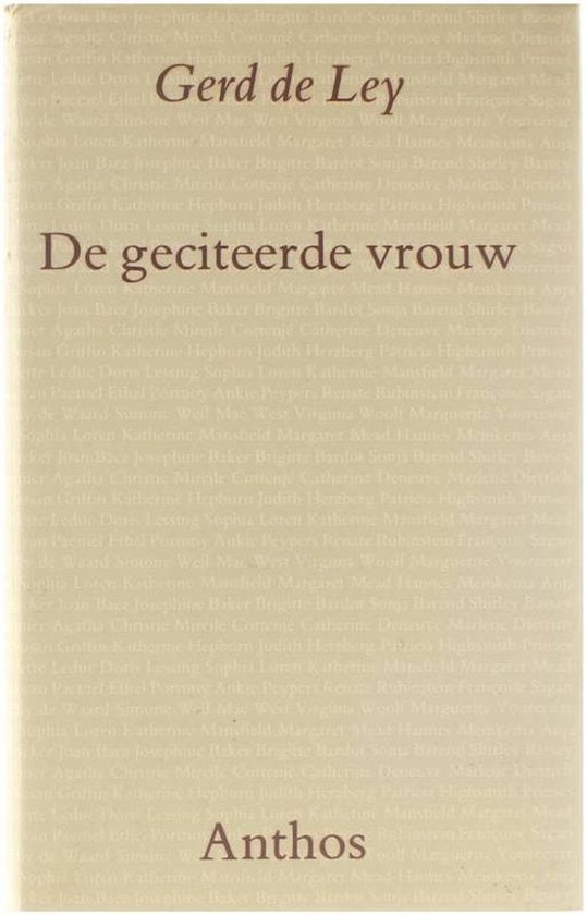De geciteerde vrouw - Gerd de Ley