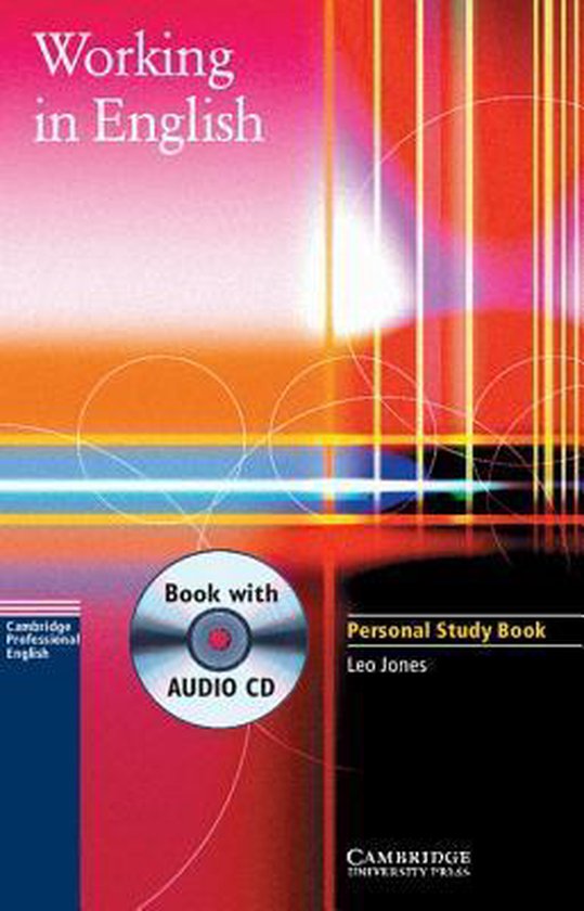 Working in English Personal Study Book with Audio CD - Leo Jones