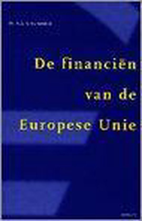 De financien van de Europese unie - N.S. Groenendijk