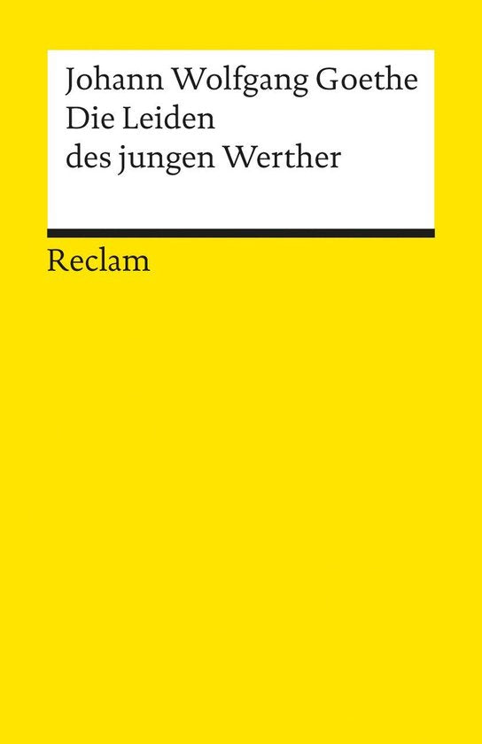 Die Leiden Des Jungen Werther - Johann Wolfgang von Goethe, John le Carré