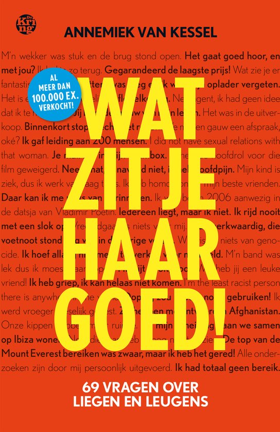 Wat zit je haar goed! - Annemiek van Kessel