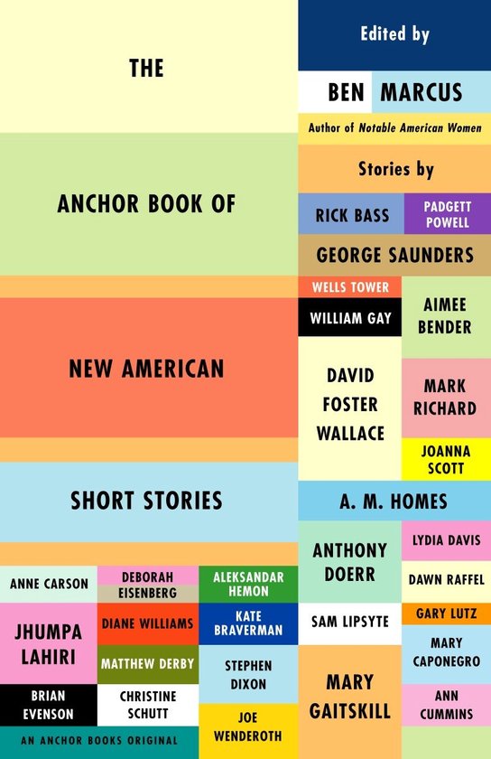 The Anchor Book of New American Short Stories - Marcus Ben