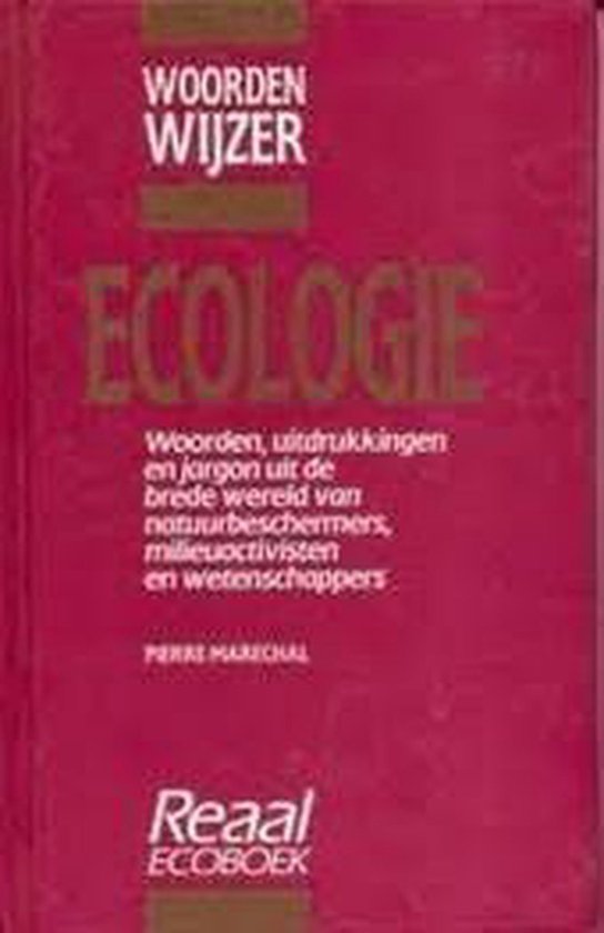 Woordenwijzer ecologie - Marechal