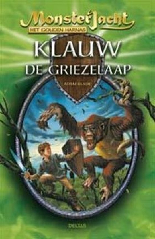 Monsterjacht 2 - Het gouden harnas Klauw de griezelaap - Adam Blade