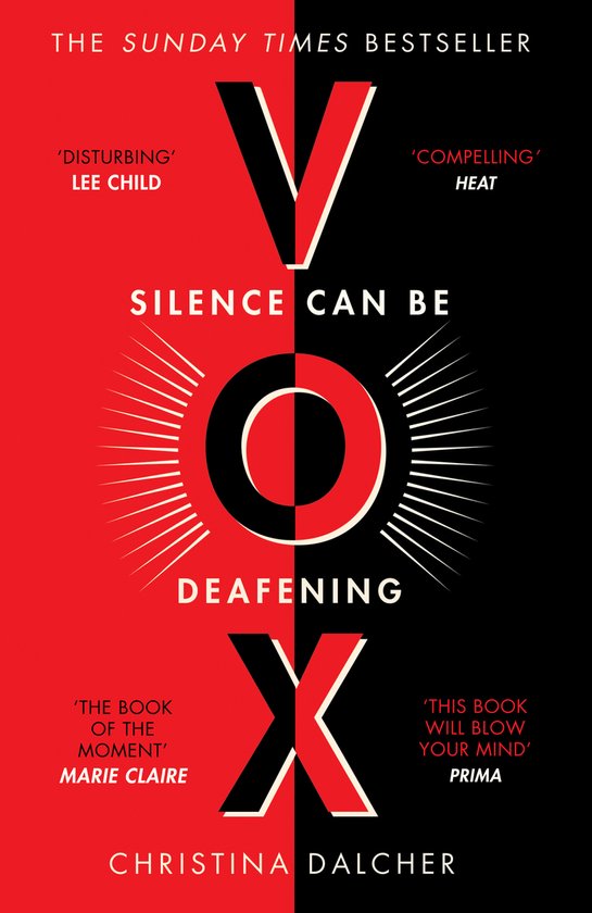 VOX One of the most talked about dystopian fiction books and Sunday Times best sellers - Christina Dalcher