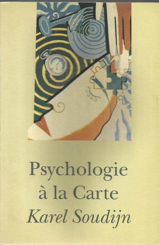 Psychologie à la carte - Karel Soudijn