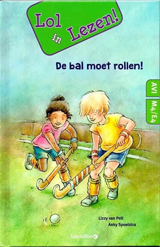 Lol in Lezen - De Bal moet rollen / AVI M4 - E4 - Lizzy van Pelt