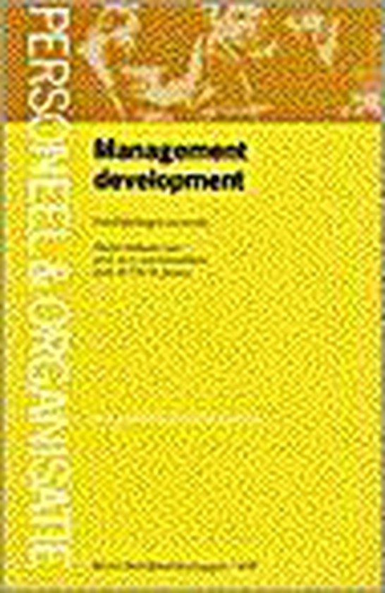 Management development reeks monograf. pers & org. - J. von Grumbkow