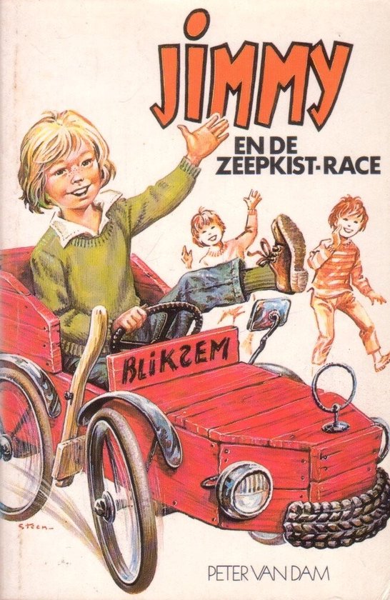 Jimmy en de zeepkist - race - Peter van Dam, P. Steen