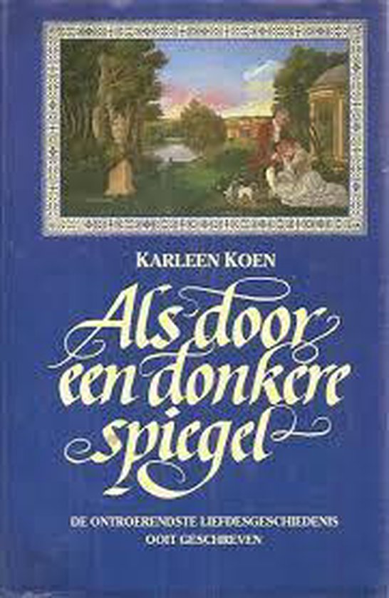 ALS DOOR EEN DONKERE SPIEGEL - Koen