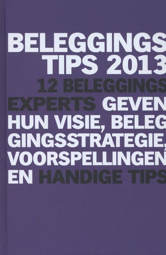 Beleggingstips 2013