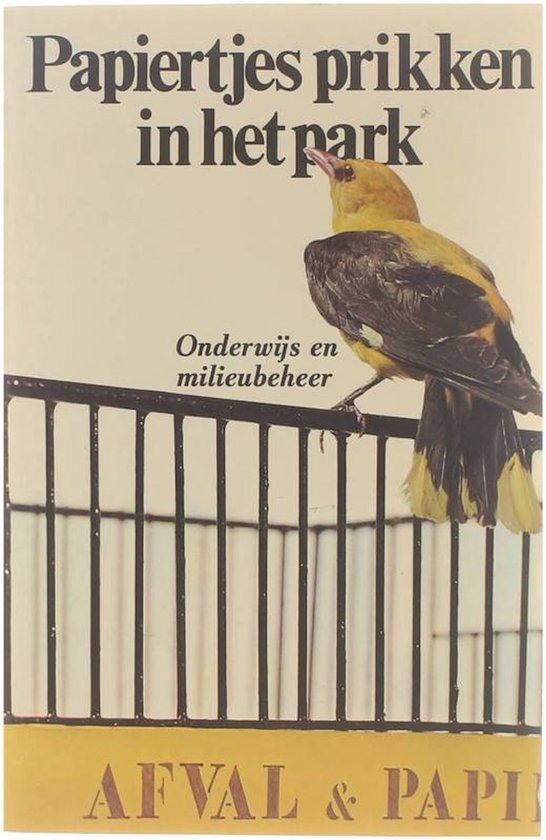 Papiertjes prikken in het park - Onderwijs en milieubeheer - Mark Terry