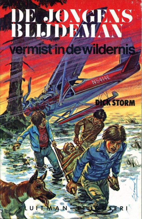 Jongens blijdeman vermist in de wildernis - Dick Storm, G. Van Straaten