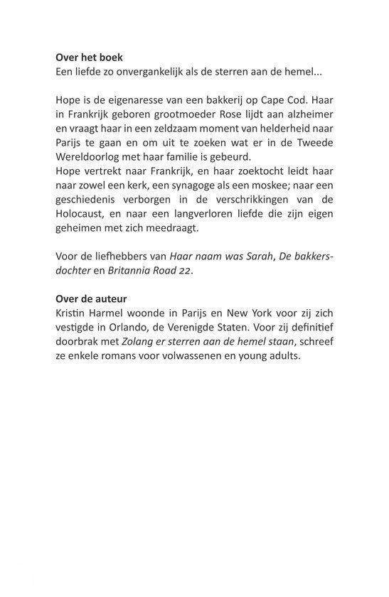 Zolang er sterren aan de hemel staan - Kristin Harmel