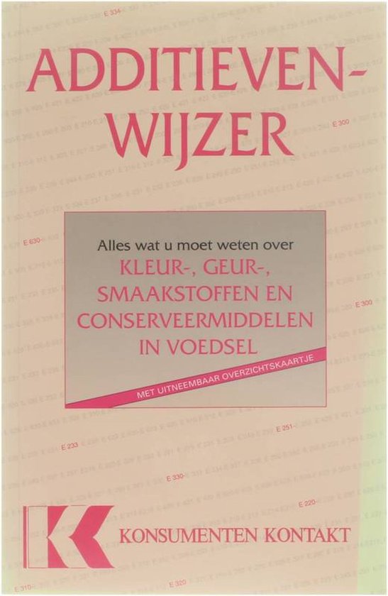 Additievenwyzer - Konsumenten Kontakt