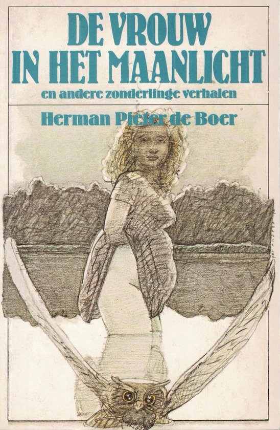 Vrouw in het maanlicht - Herman Pieter de Boer