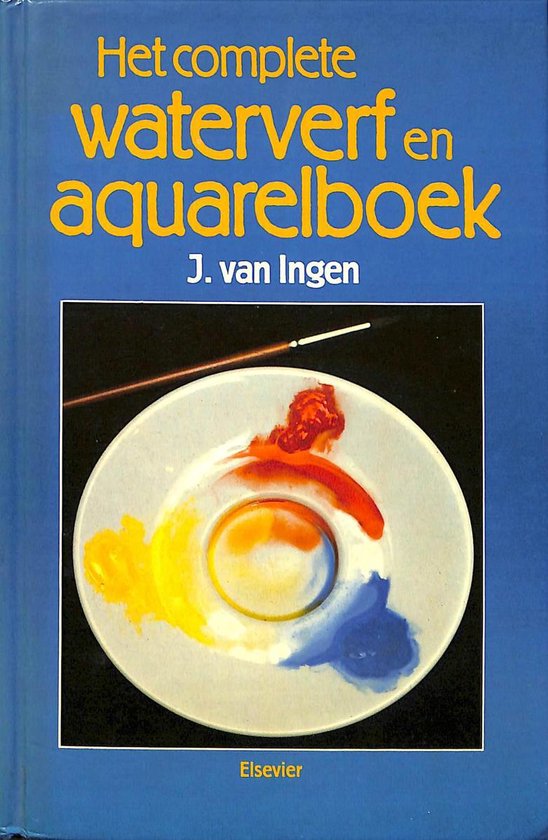 Complete waterverf en aquarelboek - Jan van Ingen
