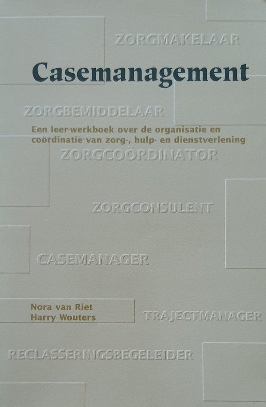 Casemanagement Dr4 - Nora van Riet