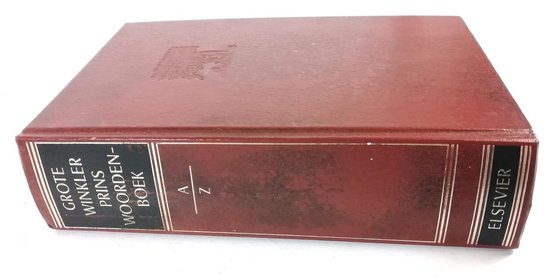 Grote winkler prins woordenboek - Winkler Prins, Gijsbert van Kooten