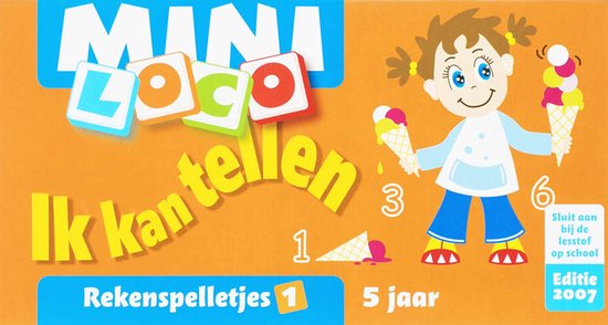 Mini Loco 1 Ik kan tellen Rekenspelletjes - Noordhoff Uitgevers