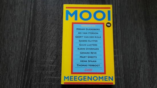 MOOI MEEGENOMEN 1993 - Zz Veen