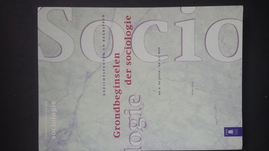 Grondbeginselen der sociologie - H. de Jager, Albert L. Mok