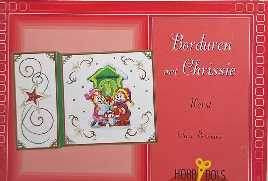 Borduren met Chrissie. Kerst. - Cris Bosmans