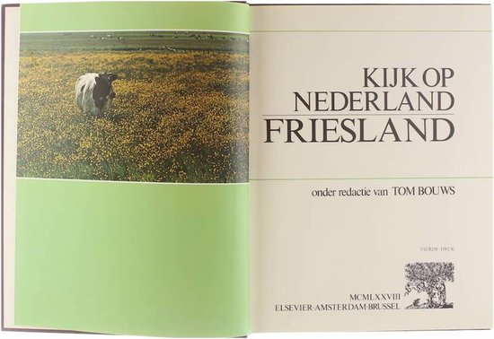 Friesland kijk op Nederland - Tom Bouws, Kees Scherer