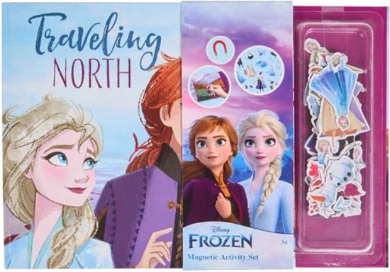 Disney Frozen magnetisch activiteitenboek - Activiteiten Boek Frozen - Prinsessen