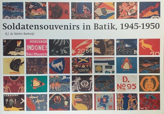 Soldatensouvenirs in Batik 1945 - 1950 - F. Staarman