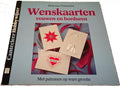 Wenskaarten vouwen en borduren