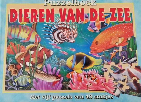 Dieren van de zee - Puzzelboek